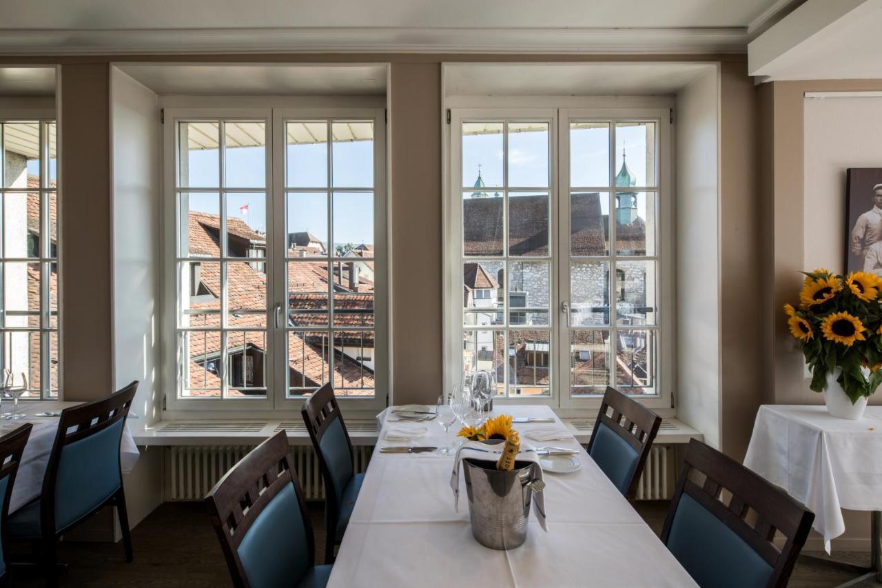 Hotel Roter Turm Solothurn Exteriör bild